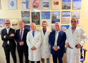 Da sx Ferrara, Giammanco, Ettore, D'Asta, Sapienza e Gullotta