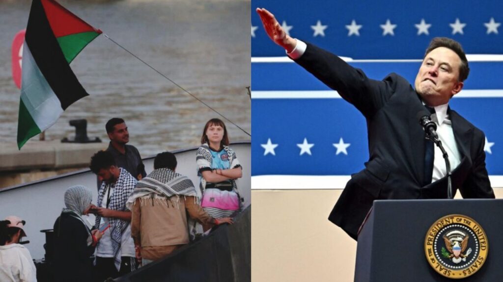 Elon Musk Sumud Flotilla starlink