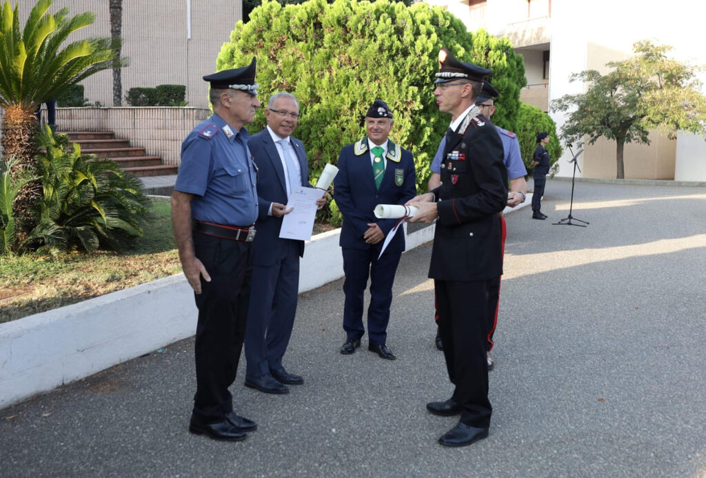 Enrico Pigozzo Consegna Diploma Medaglia Mauriziana