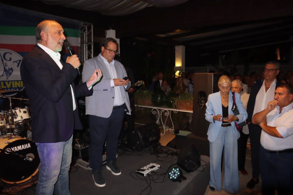 Evento Lega a Catona con Sarica, Scopelliti e Durigon