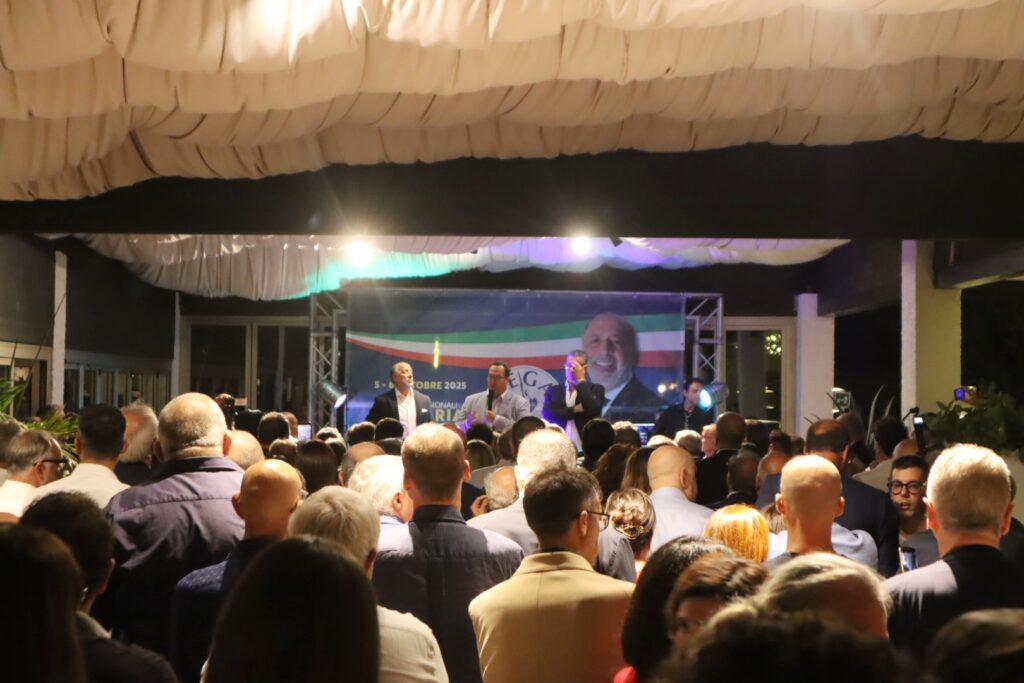 Evento Lega a Catona con Sarica, Scopelliti e Durigon