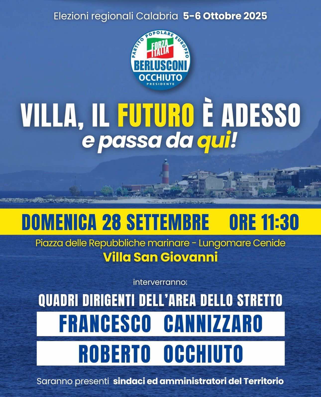 Evento Villa Occhiuto Cannizzaro
