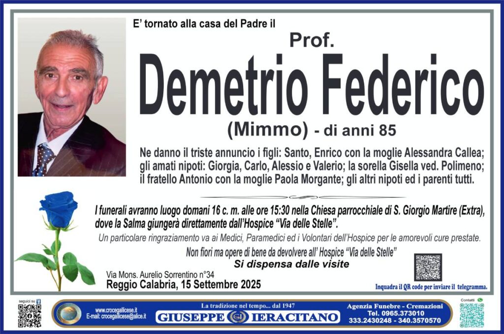 FEDERICO DEMETRIO