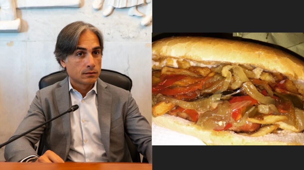 Falcomatà panino Festa Madonna