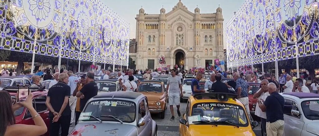 Fiat 500 raduno Reggio Calabria
