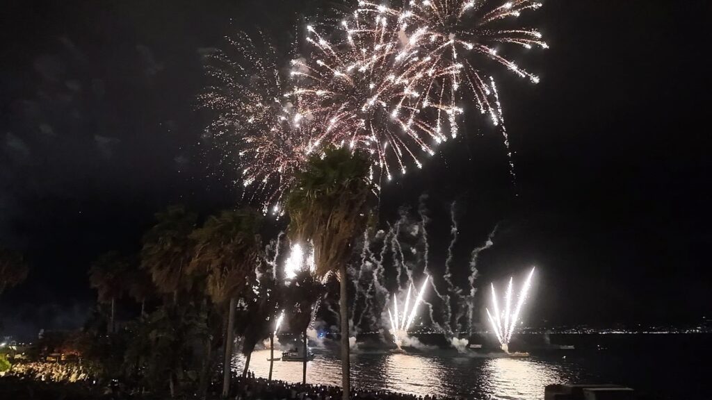 Fuochi d'artificio Festa Madonna 2025
