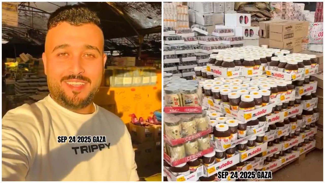 Gaza mercato cibo