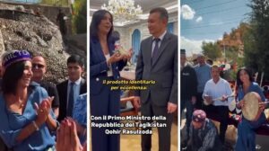Giusi Princi missione in Tagikistan