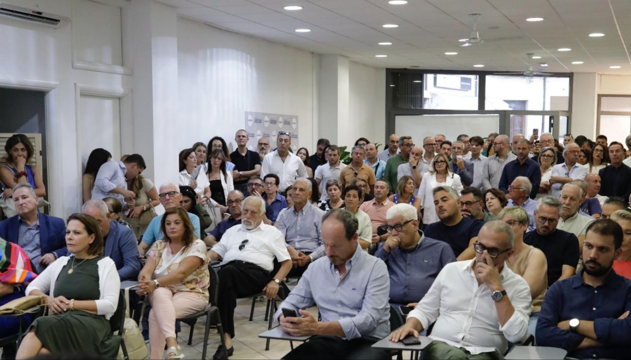 Inaugurazione segreteria politica Giuseppe Zampogna