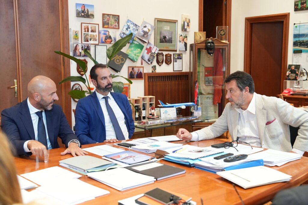 Incontro Salvini - sindaco Messina