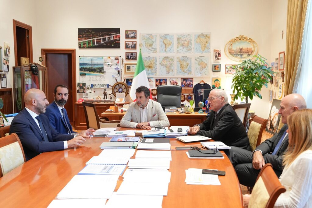 Incontro Salvini - sindaco Messina