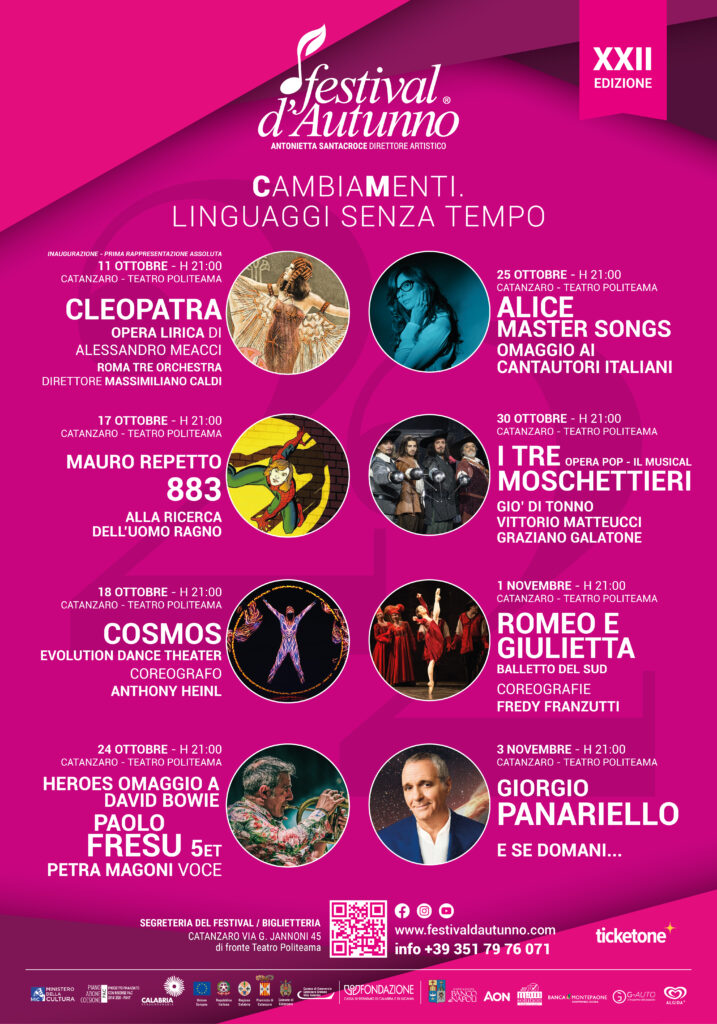 Locandina Festival d'Autunno