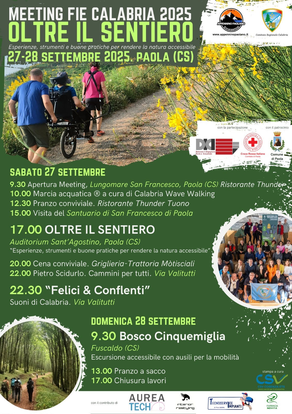 Locandina oltre il sentiero