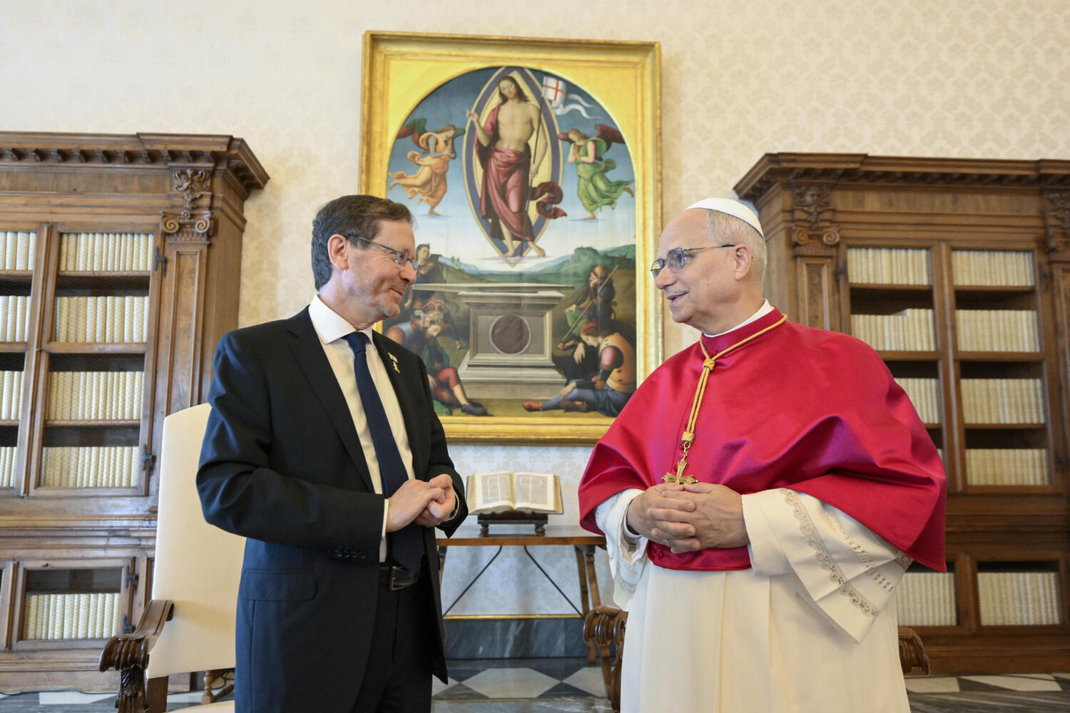 Il Papa ha ricevuto Isaac Herzog, Presidente dello Stato di Israele