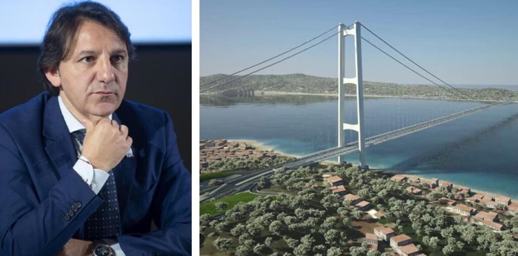 Pasquale Tridico e Ponte sullo Stretto