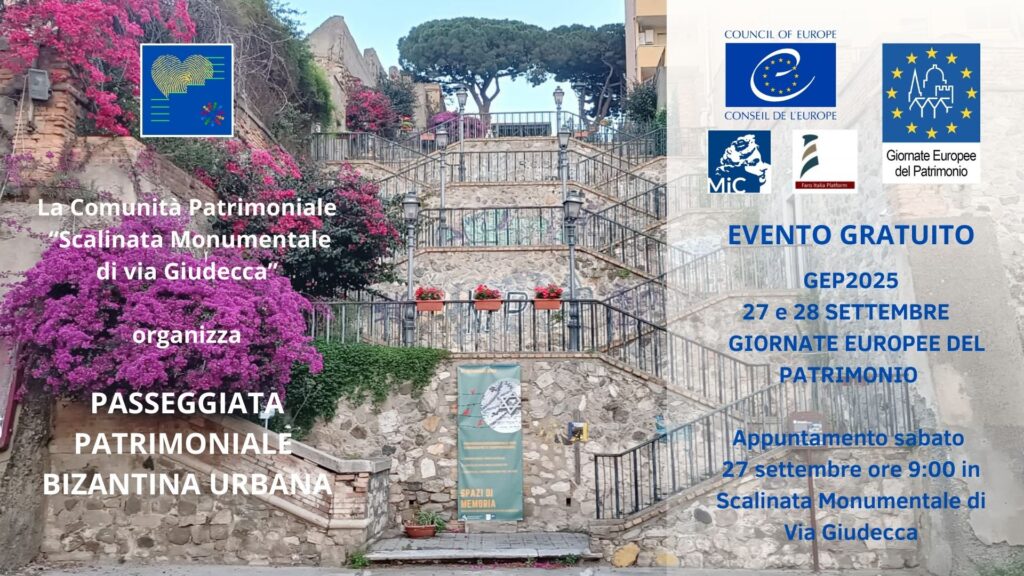 Passeggiata Patrimoniale Giudecca 27 settembre 2025