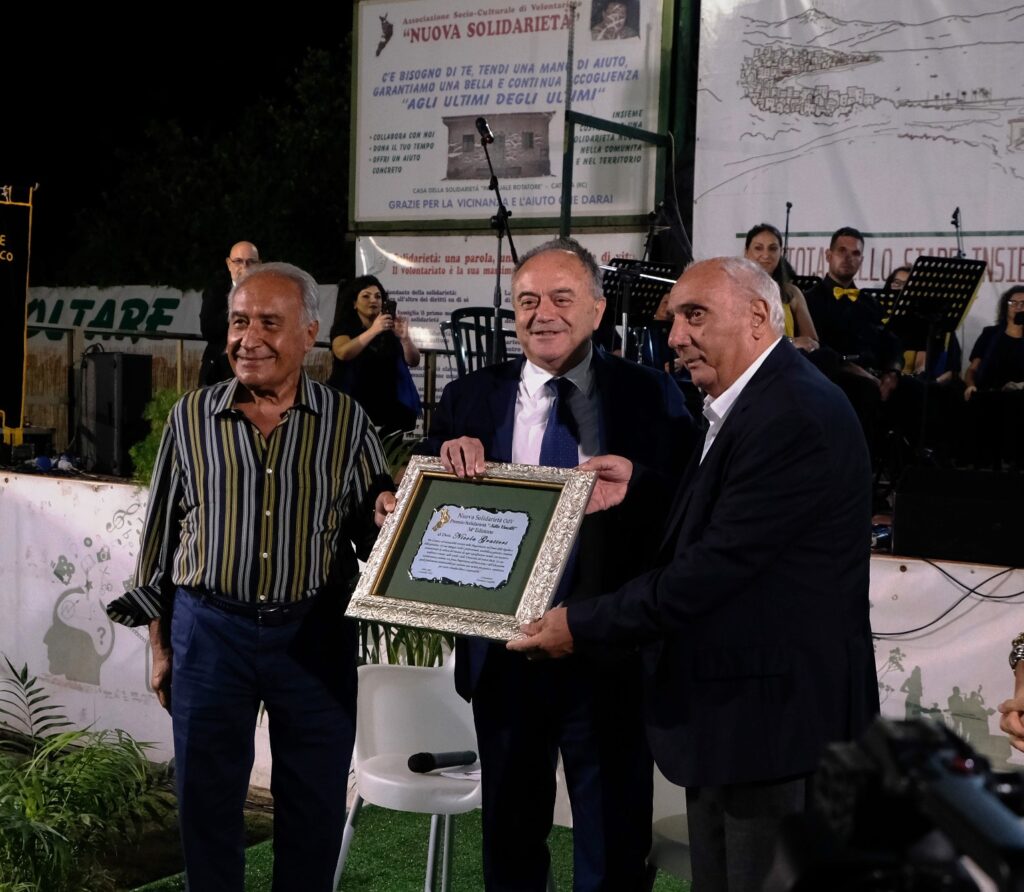 Premio Nello Vincelli a nicola gratteri