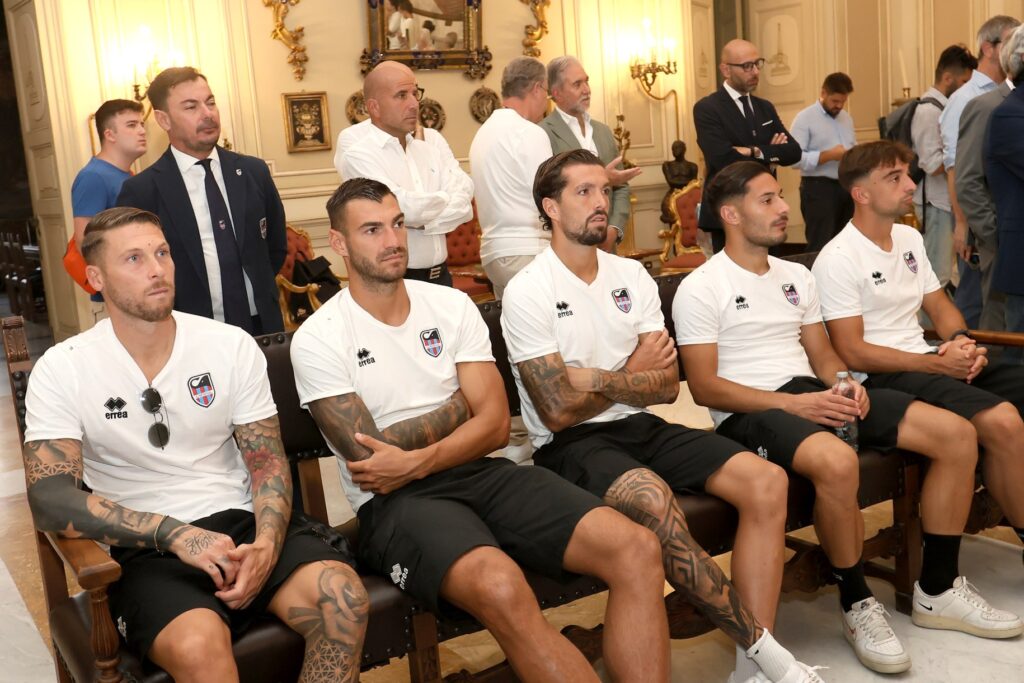 Presentazione del Catania al Comune