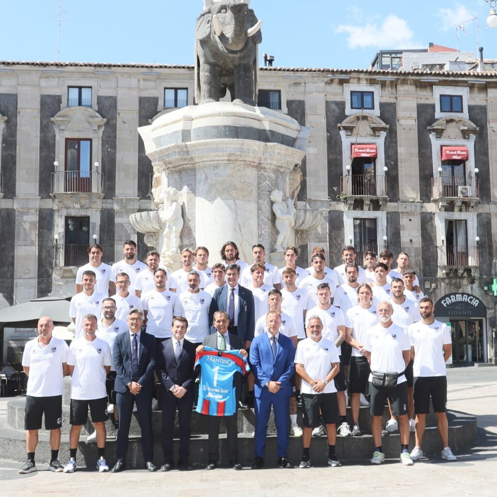 Presentazione del Catania al Comune