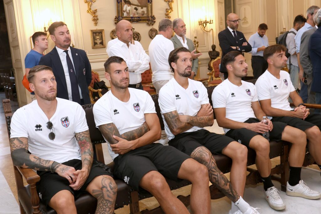 Presentazione del Catania al Comune
