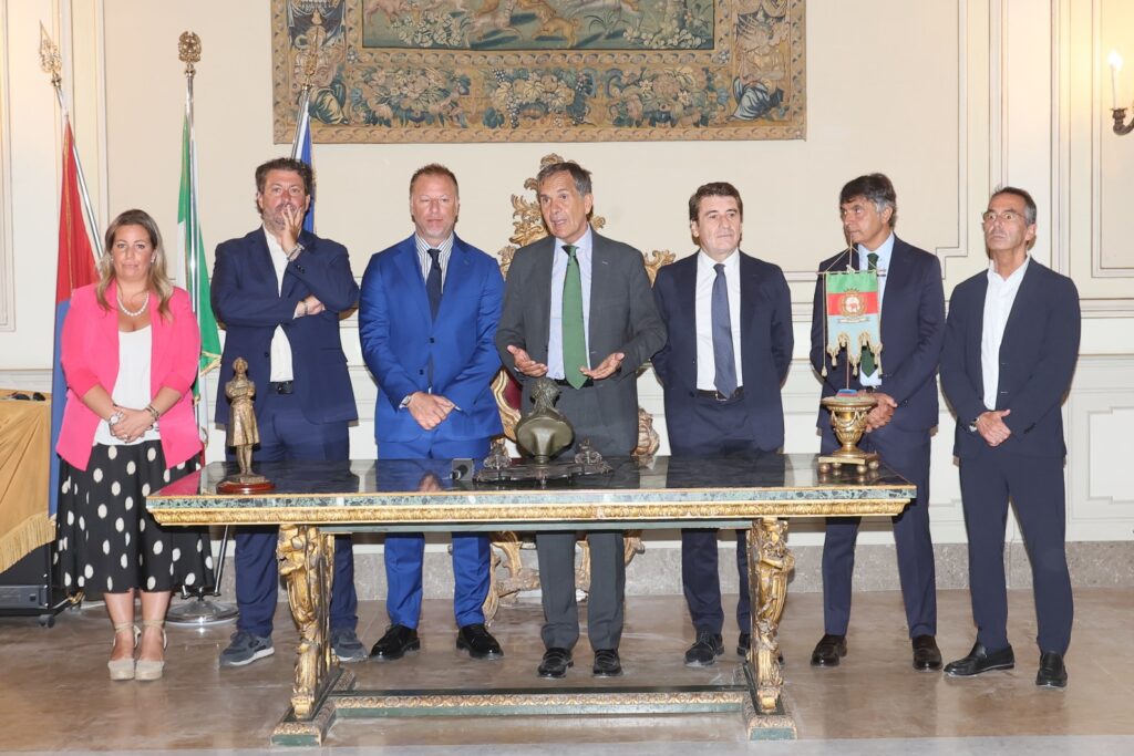 Presentazione del Catania al Comune