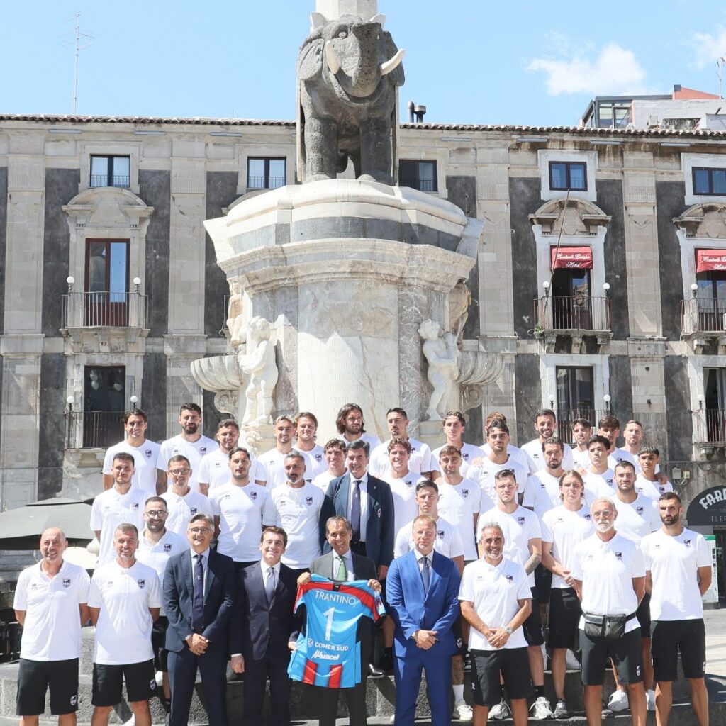 Presentazione del Catania al Comune
