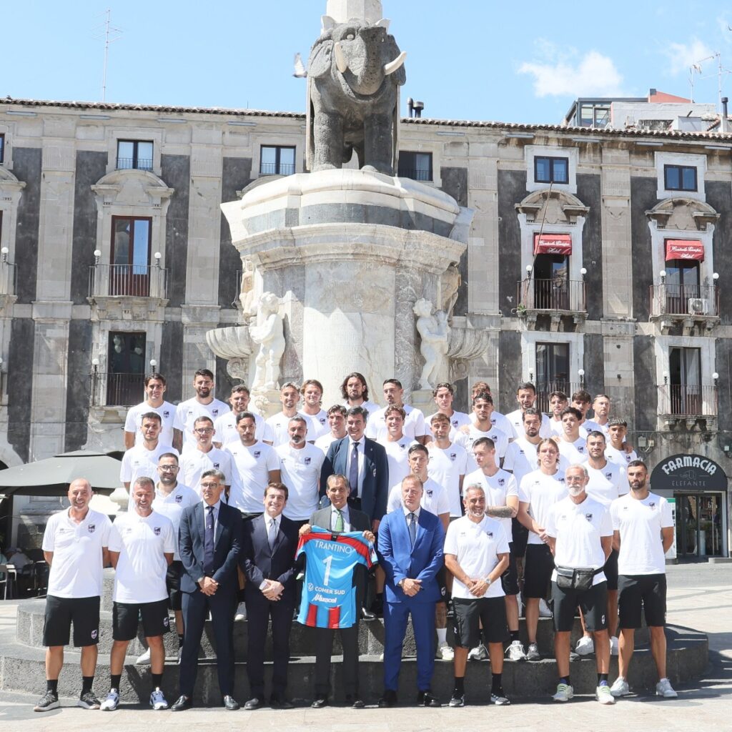 Presentazione del Catania al Comune