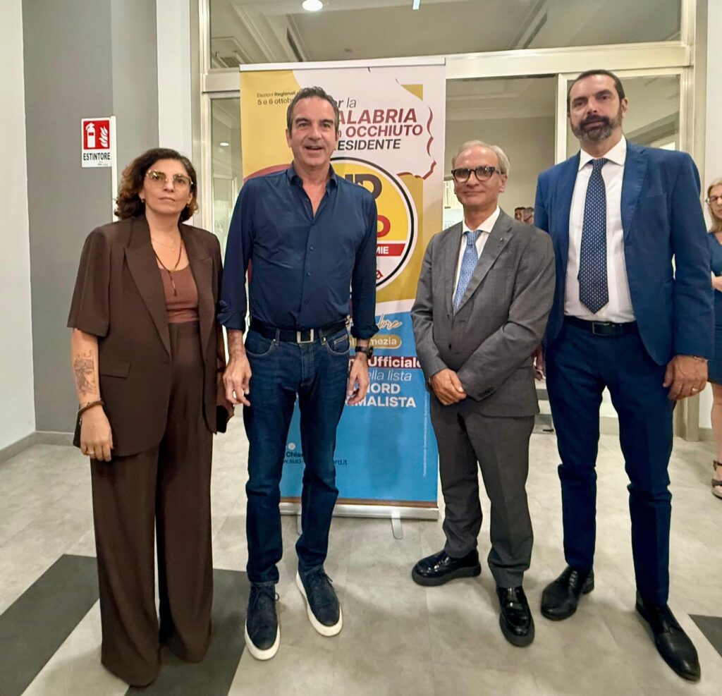 Presentazione lista Sud chiama Nord - Regionali Calabria