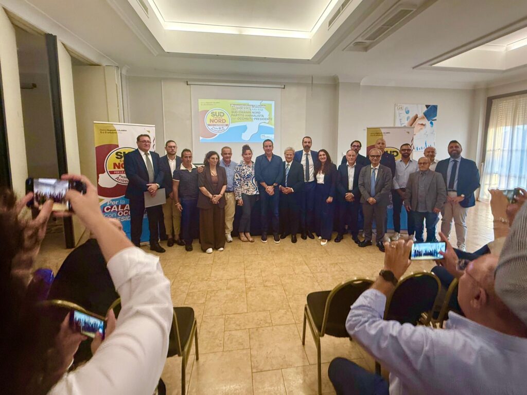 Presentazione lista Sud chiama Nord - Regionali Calabria