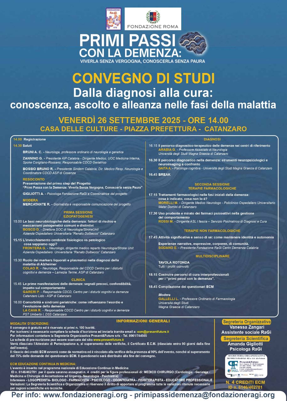 Programma Primi passi con la demenza