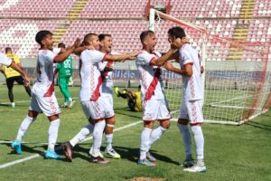 Reggina-Nissa esultanza gol Ferraro
