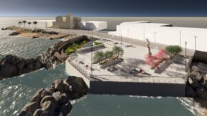Rendering progetto Torre Faro