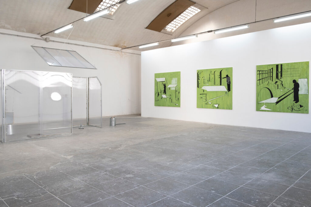 Roberto Orlando, Wunderpunkt, Haus Der Kunst (Palermo), installation view 1