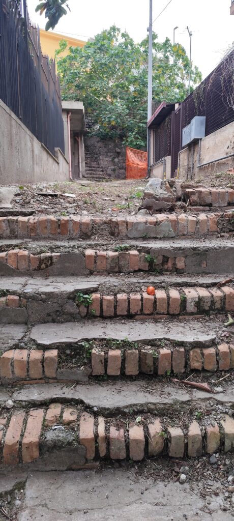 Scala laterale Vill Svizzeri