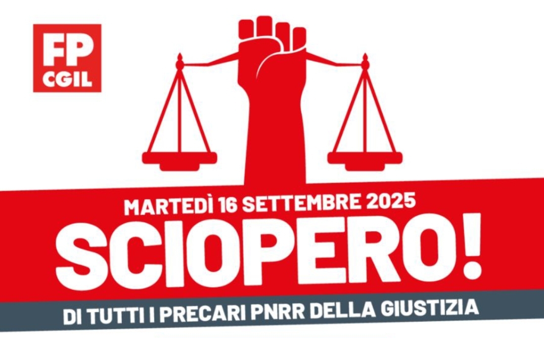 Sciopero precari giustizia