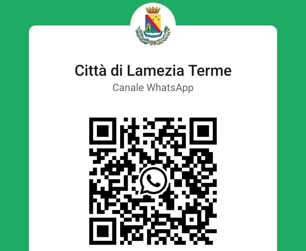 Segui il canale Città di Lamezia Terme su WhatsApp