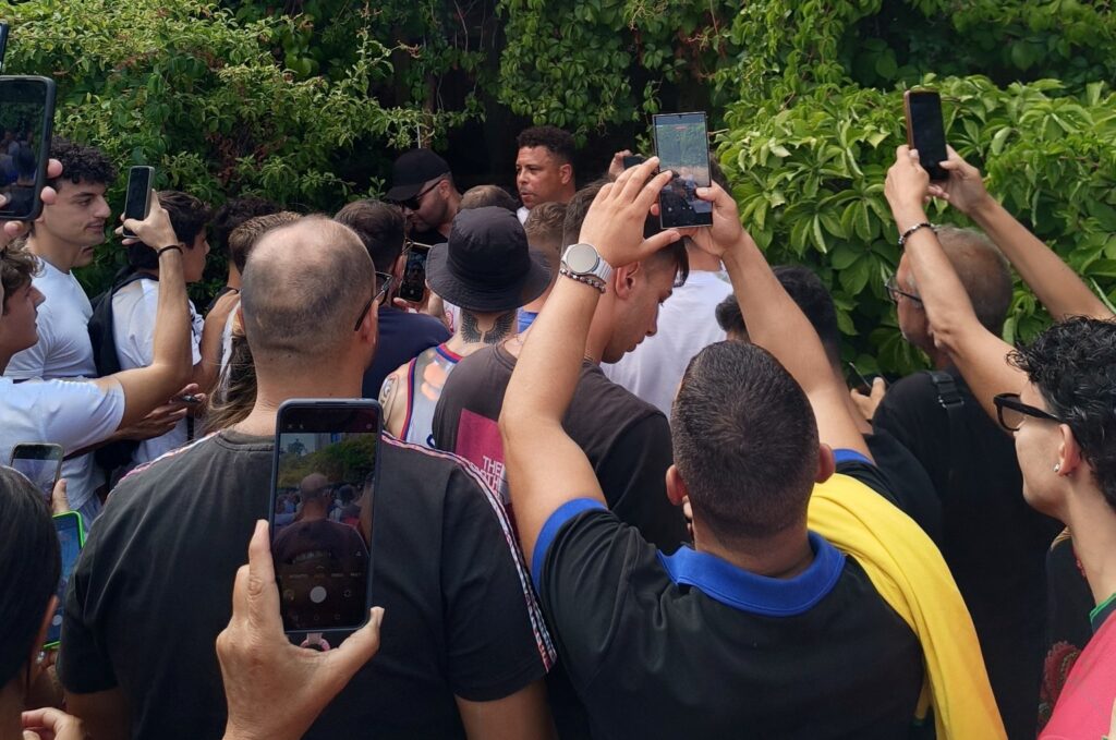 Selfie ronaldo con fan a savoca