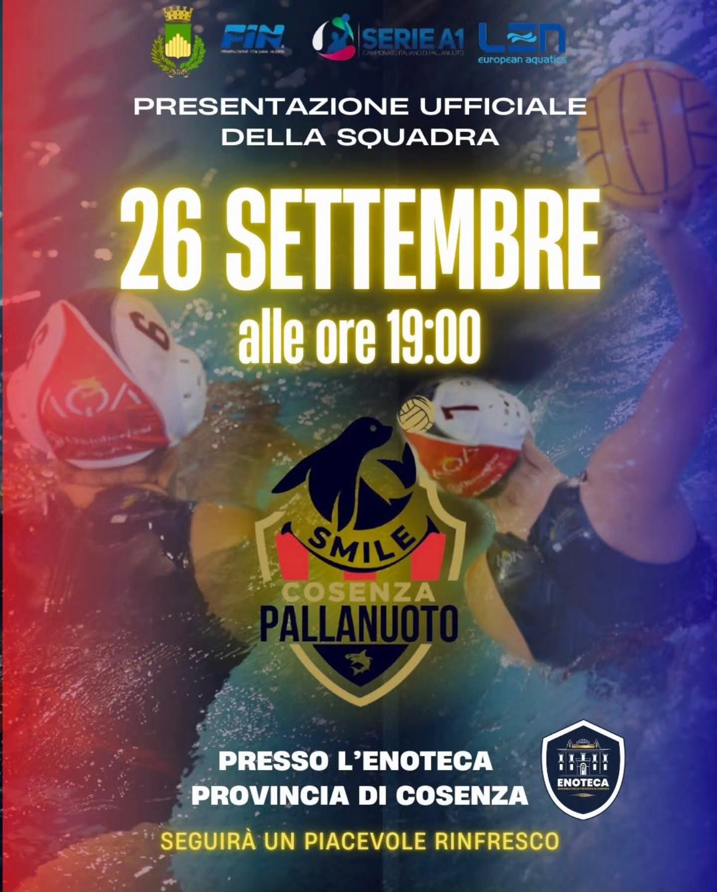 Smile Cosenza Pallanuoto presentazione