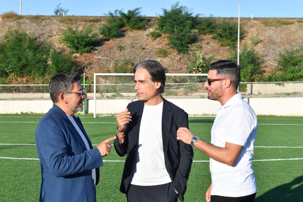 Sopralluogo Campo sportivo Catona brunetti falcomatà romeo
