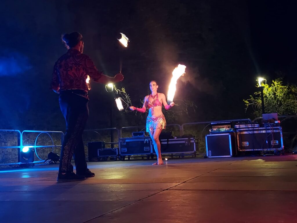 Spettacolo cabaret Castello Aragonese