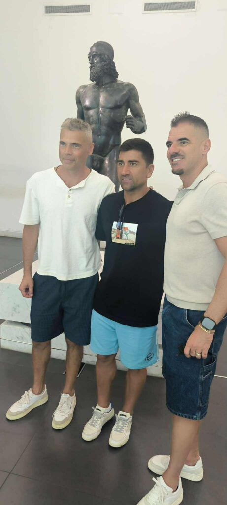 Tonetto Pizarro e Perrotta al Museo di Reggio Calabria