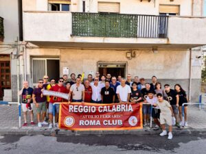 Tonetto Pizarro e Perrotta al Roma Club di Reggio Calabria