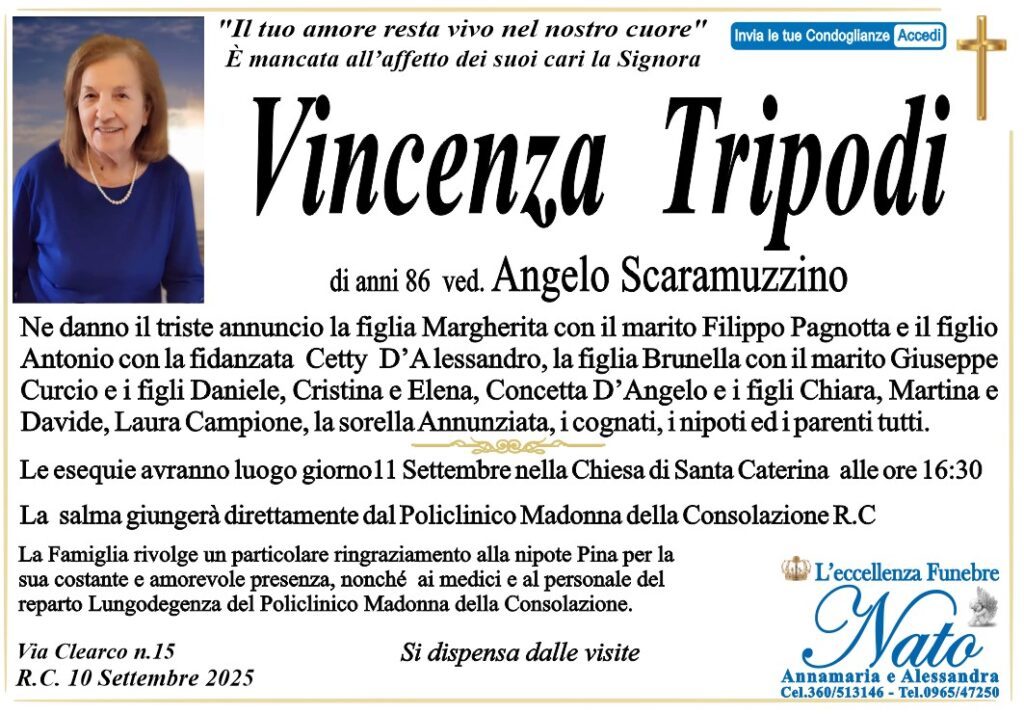 VINCENZA TRIPODI