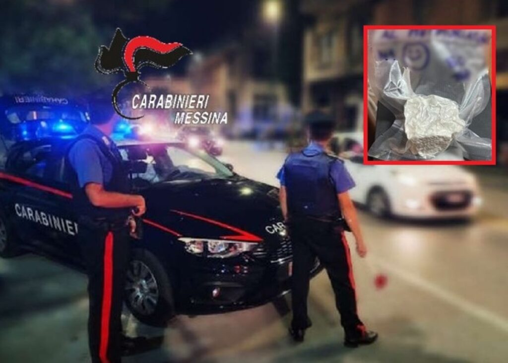 carabinieri arresto spaccio messina