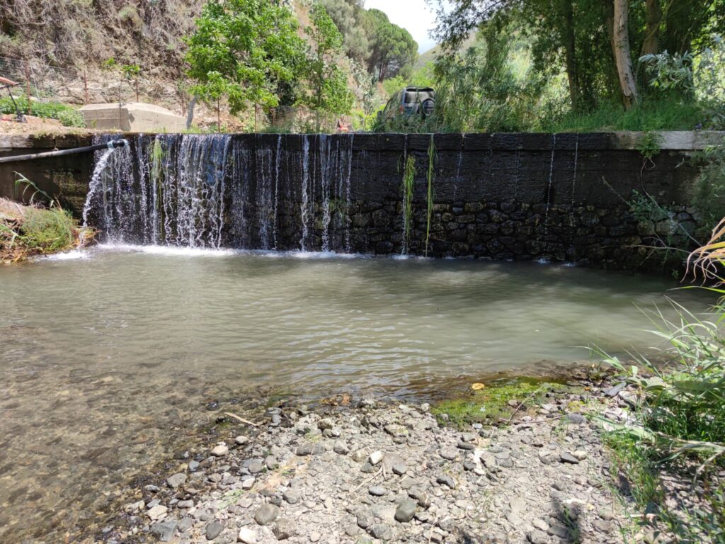 cascate fiumara zona Cannavò