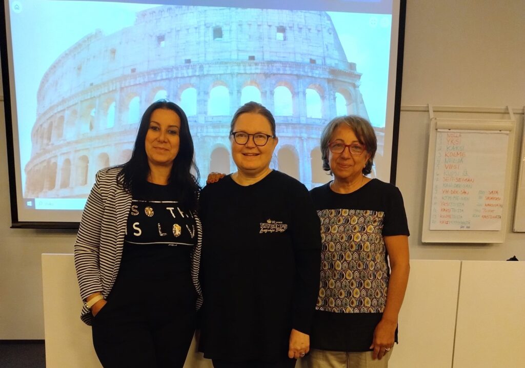 con MInna la docente formatrice