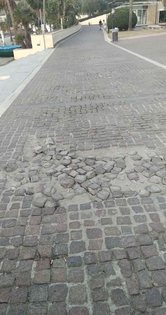 condizioni lungomare