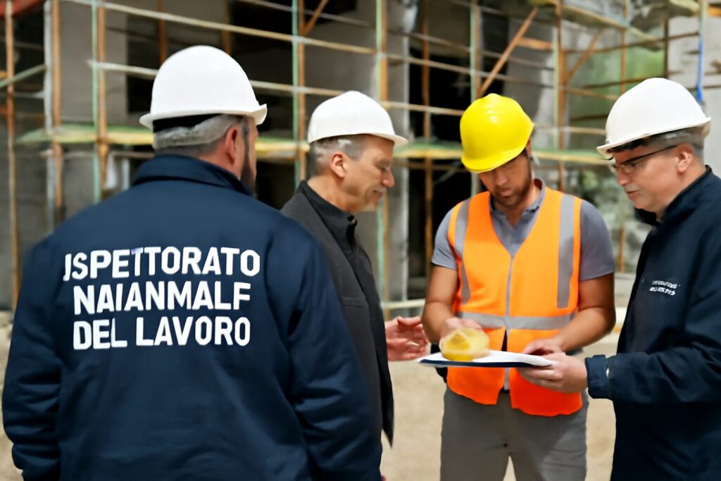 controlli cantiere ispettorato lavoro