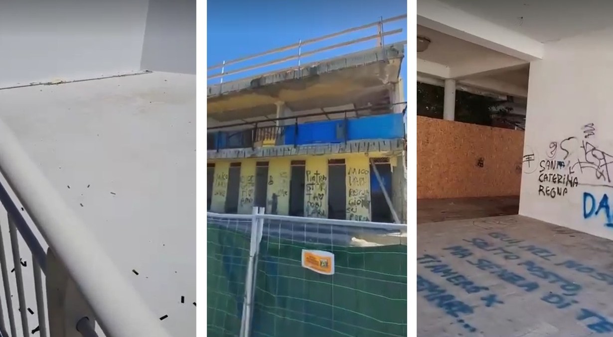 degrado opere reggio calabria