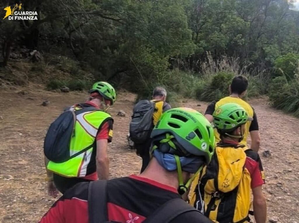escursionista ferito
